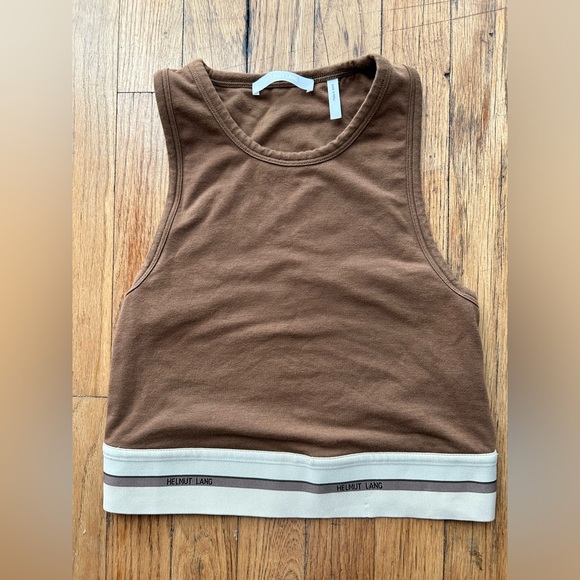 Helmut Lang - Cropped tank top - Picture 2 of 4